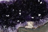 Sparkly Deep-Purple Amethyst Geode - Uruguay #345971-3